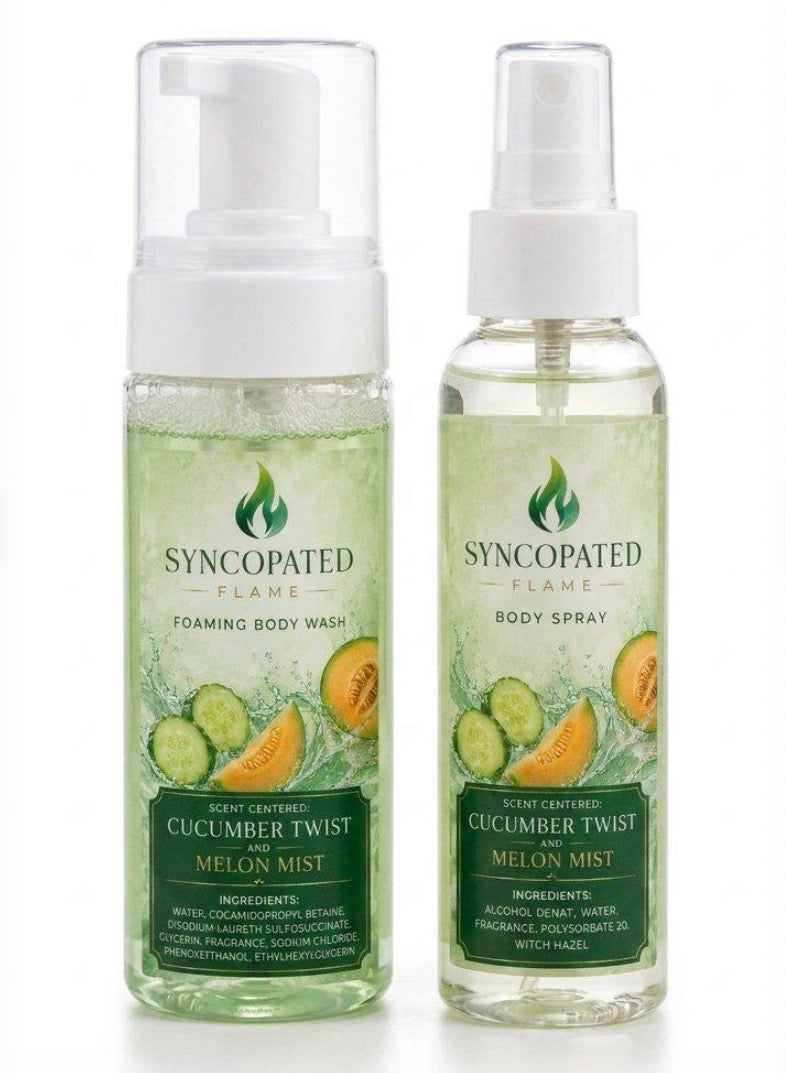 Foaming Body Wash & Body Spray